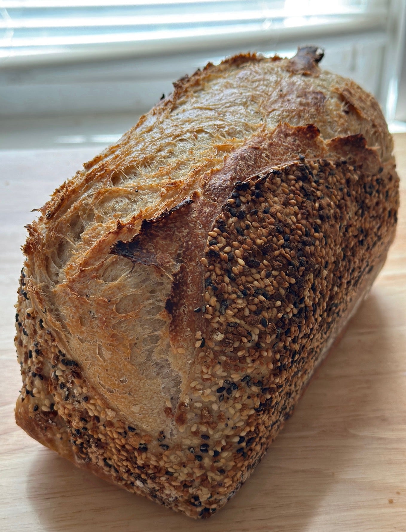 Everything Bagel Sourdough Loaf